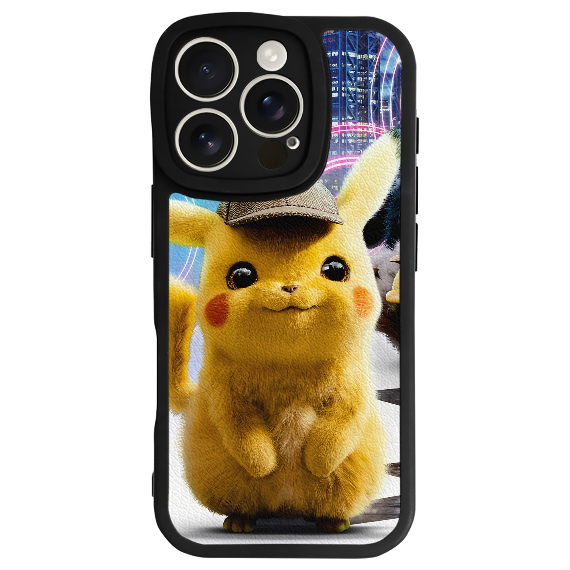 （画像用） ポケットモンスター Pokémon 【iPhone 16シリーズ対応】シリコンスマホケース（レザー調） 材質：シリコン